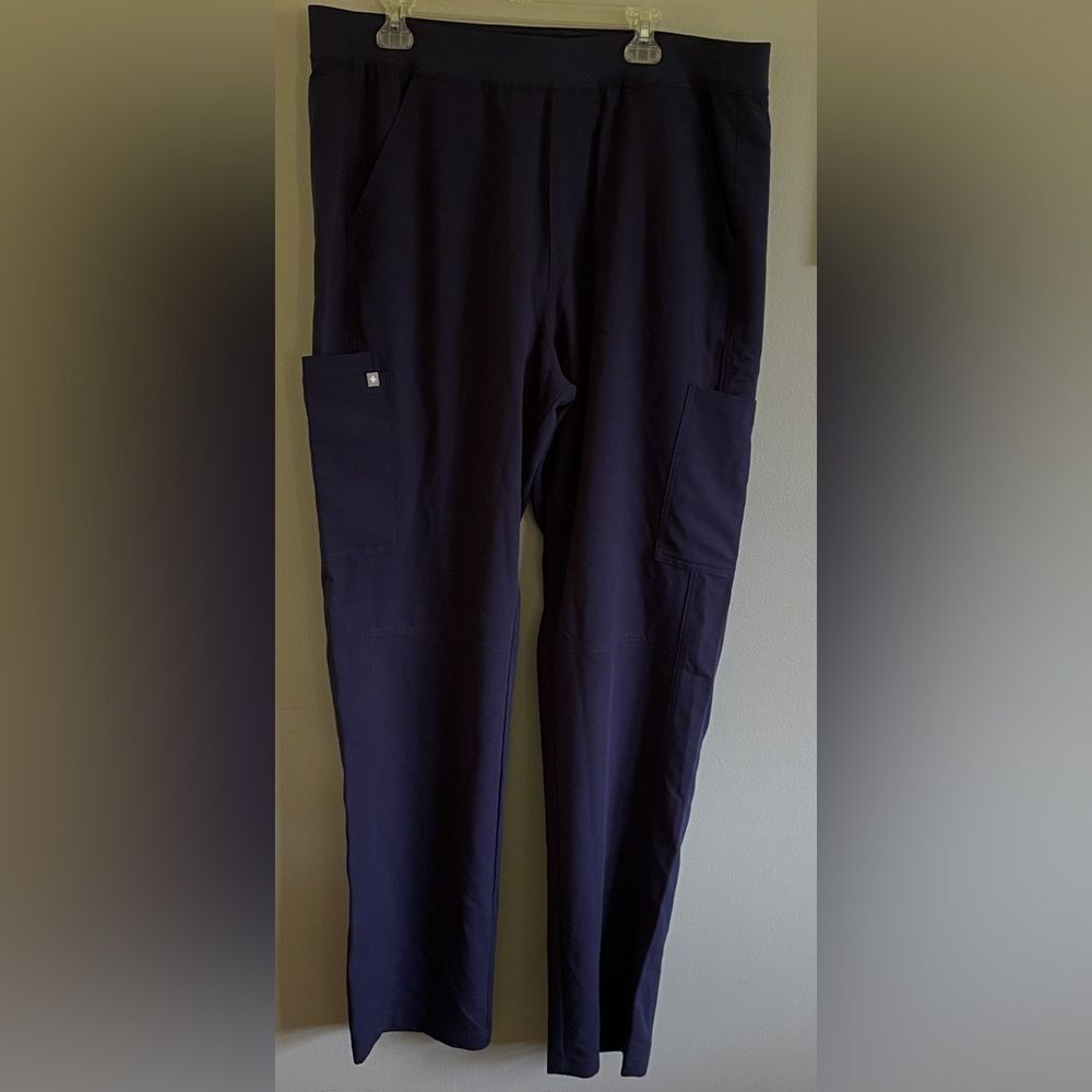 Figs Technical Collection Scrubs Pants Navy Blue New With Tags Size XXLT